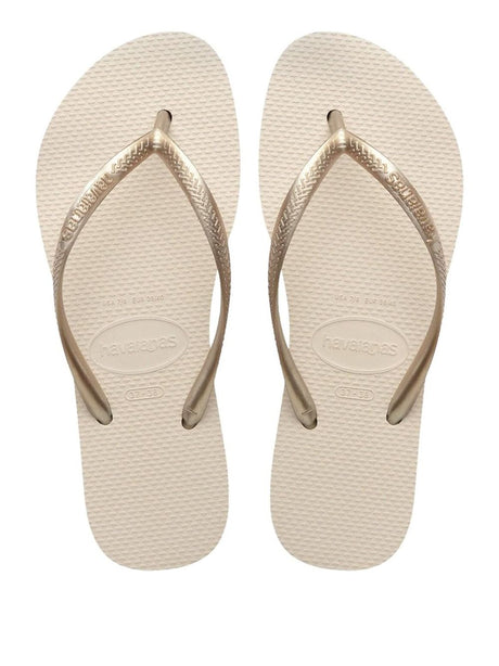 Infradito Havaianas SLIM FLATFORM Donna - Beige
