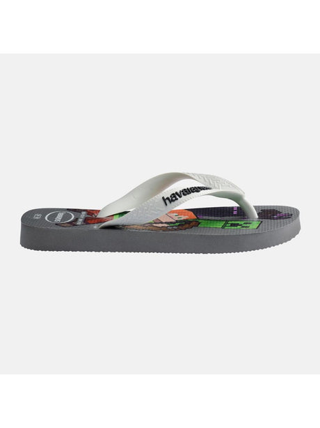 Infradito Havaianas KIDS MINECRAFT Unisex Bambino - Grigio