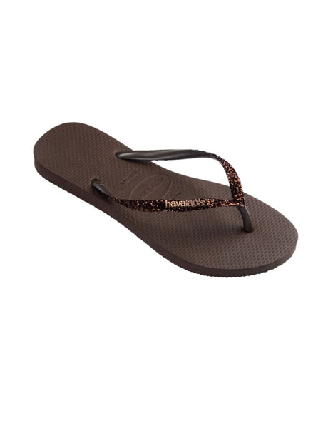 Infradito Havaianas SLIM GLITTER II Donna - Marrone