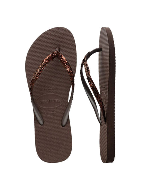 Infradito Havaianas SLIM GLITTER II Donna - Marrone
