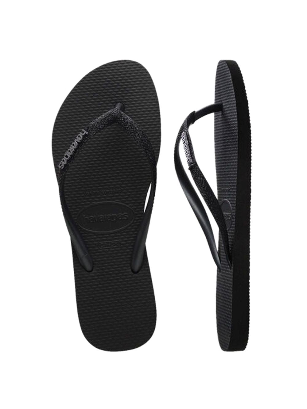Infradito Havaianas SLIM GLITTER II Donna - Nero