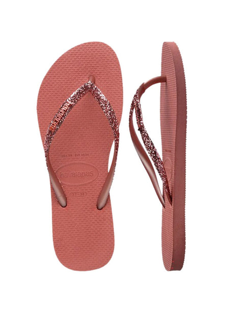 Infradito Havaianas SLIM GLITTER II Donna - Rosso