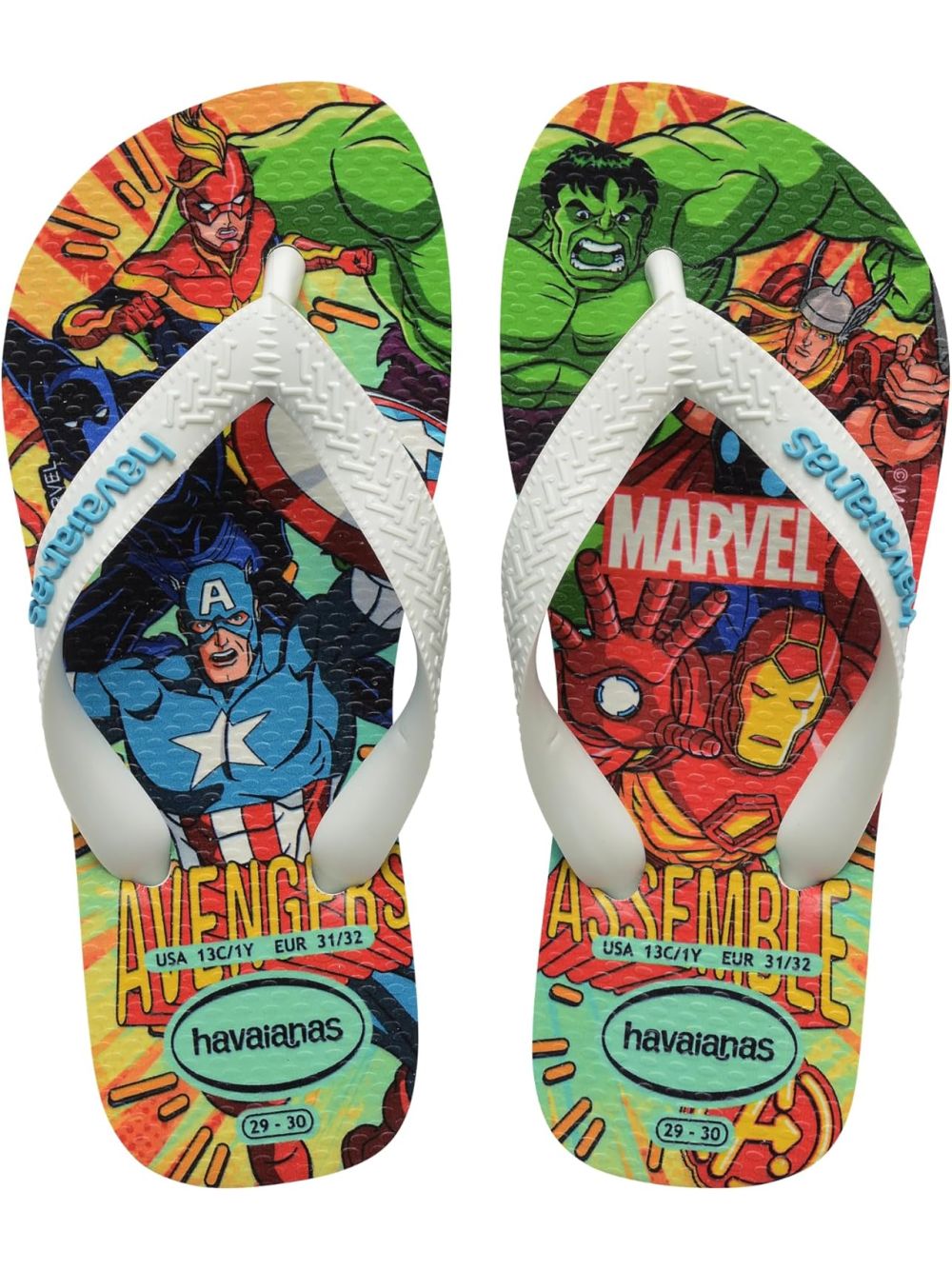 Infradito Havaianas KIDS TOP MARVEL II Unisex Bambino - Multicolore