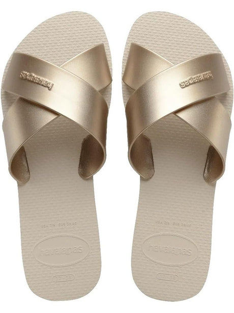 Infradito Havaianas AQUA METALLIC Donna - Beige