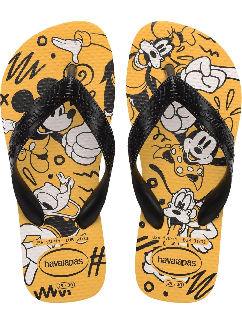 Infradito Havaianas KIDS DISNEY Unisex Bambino - Giallo