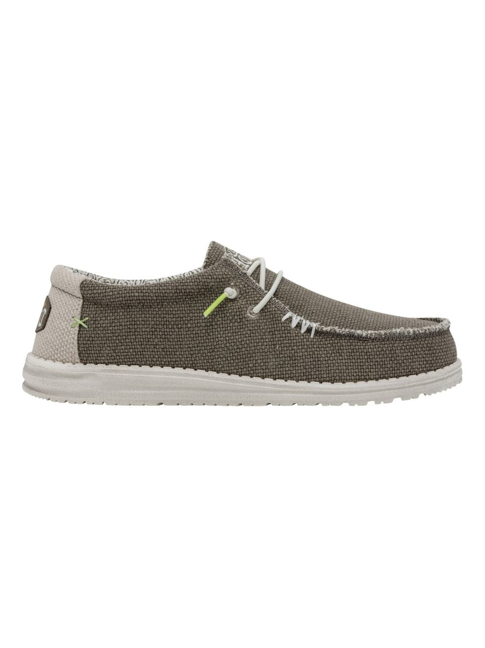 Scarpe in Tela Hey Dude WALLY BRAIDED Uomo - Avorio