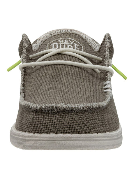 Scarpe in Tela Hey Dude WALLY BRAIDED Uomo - Avorio