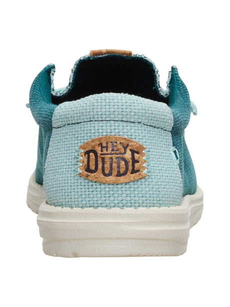 Scarpe in Tela Hey Dude WALLY BRAIDED Uomo - Turchese