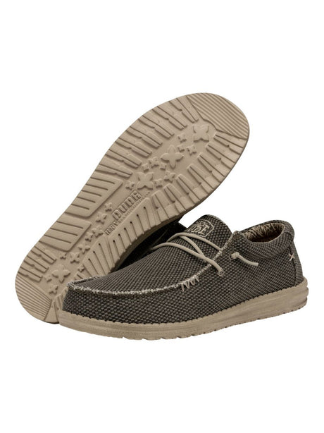 Scarpe in Tela Hey Dude WALLY BRAIDED Uomo - Blu