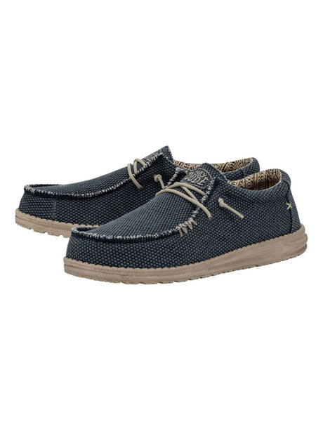 Scarpe in Tela Hey Dude WALLY BRAIDED Uomo - Blu