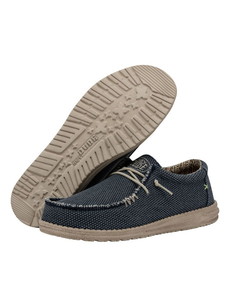Scarpe in Tela Hey Dude WALLY BRAIDED Uomo - Blu