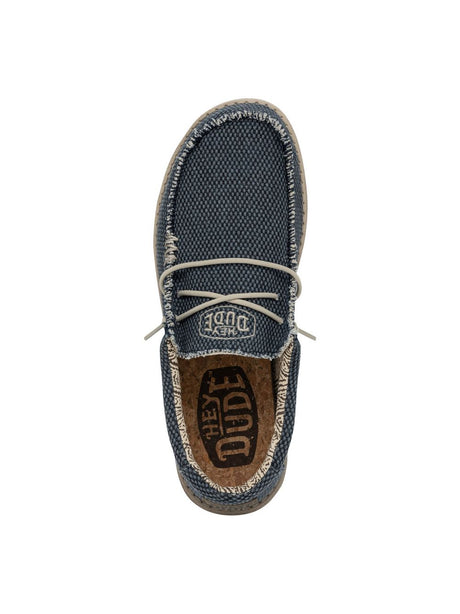 Scarpe in Tela Hey Dude WALLY BRAIDED Uomo - Blu
