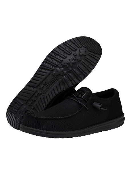 Scarpe in Tela Hey Dude WALLY FUNK MONO Uomo - Nero