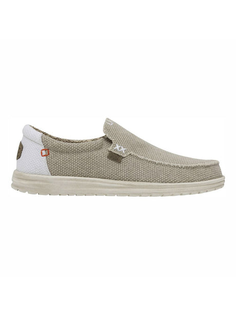 Scarpe in Tela Hey Dude MIKKA BRAIDED Uomo - Bianco