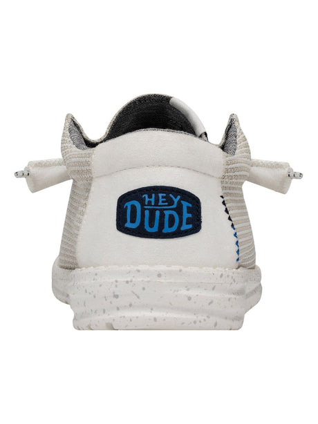 Scarpe in Tela Hey Dude WALLY SPORT MESH Uomo - Bianco