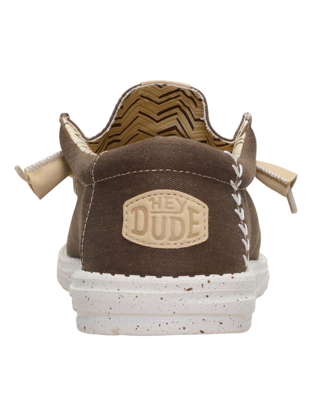 Scarpe in Tela Hey Dude WALLY STRETCH CANVAS Uomo - Marrone