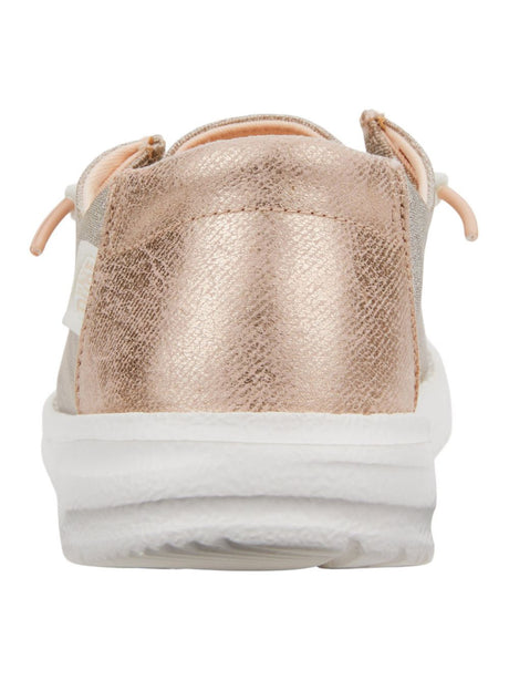 Scarpe in Tela Hey Dude WENDY METALLIC SPARKLE Donna - Rosa