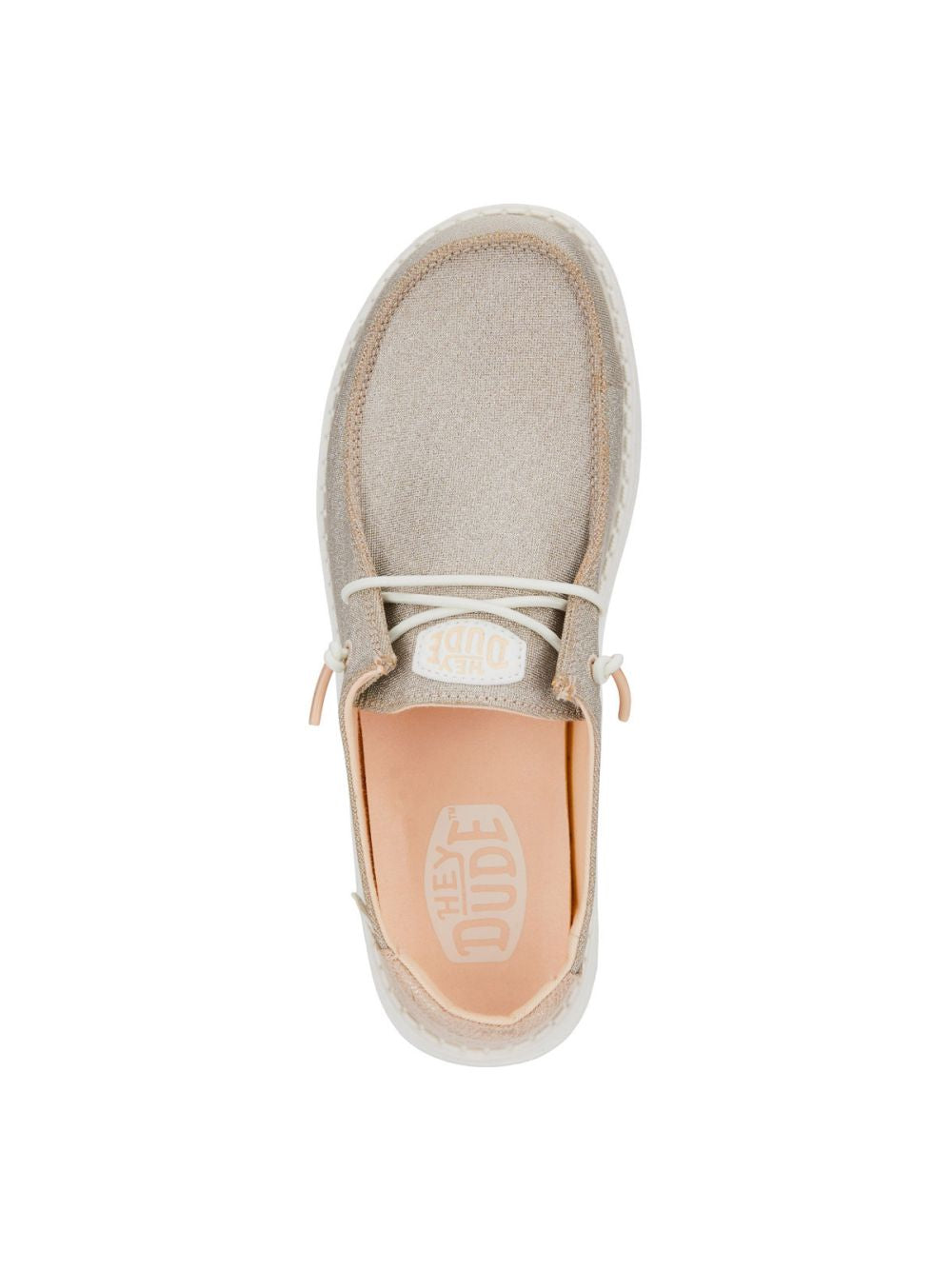 Scarpe in Tela Hey Dude WENDY METALLIC SPARKLE Donna - Rosa