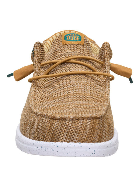 Scarpe in Tela Hey Dude WALLY STRETCH SOX Uomo - Marrone