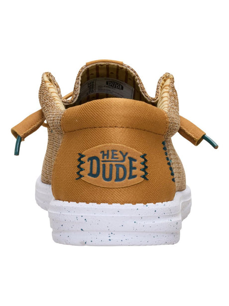Scarpe in Tela Hey Dude WALLY STRETCH SOX Uomo - Marrone