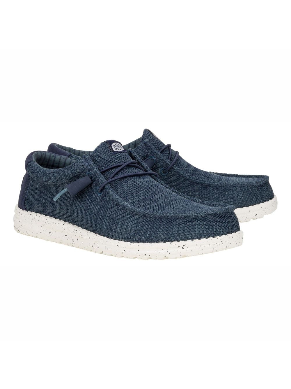 Scarpe in Tela Hey Dude WALLY STRETCH SOX Uomo - Navy