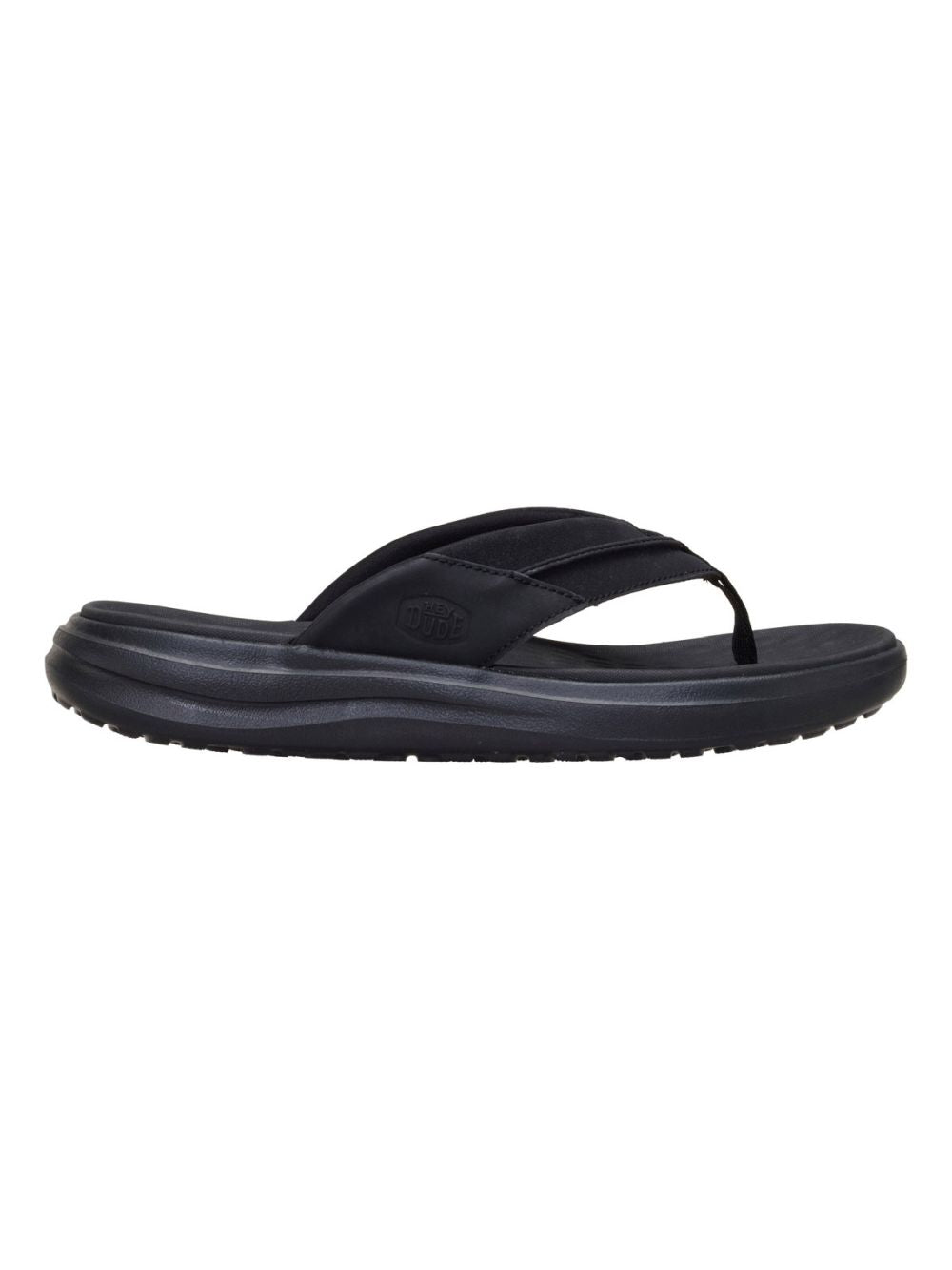 Scarpe in Tela Hey Dude FINN FLIP Uomo - Nero