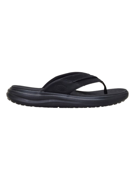 Scarpe in Tela Hey Dude FINN FLIP Uomo - Nero