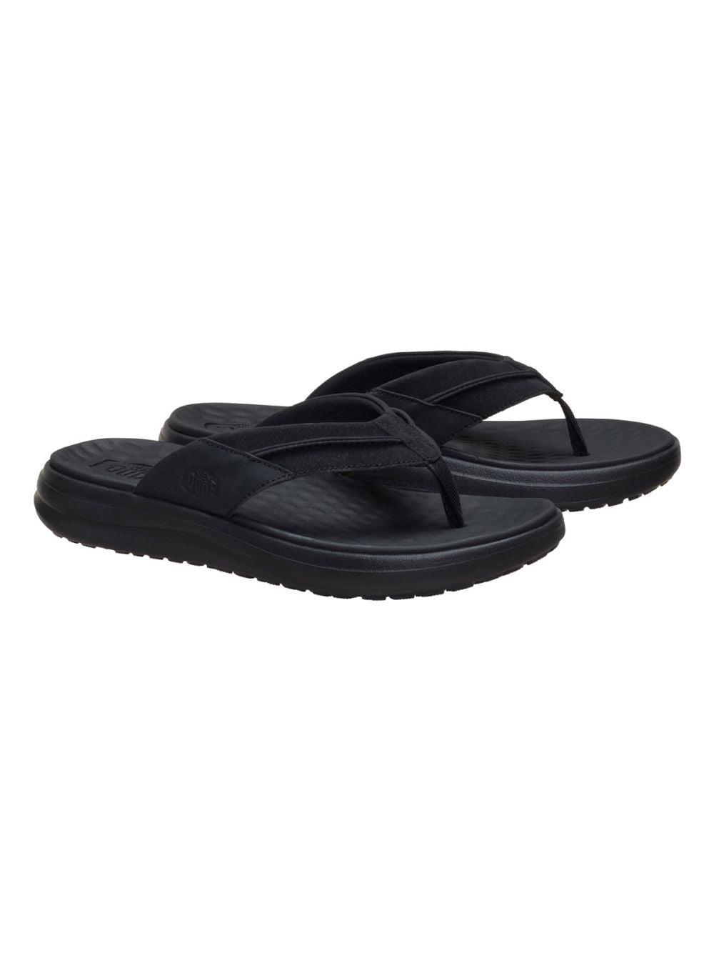 Scarpe in Tela Hey Dude FINN FLIP Uomo - Nero