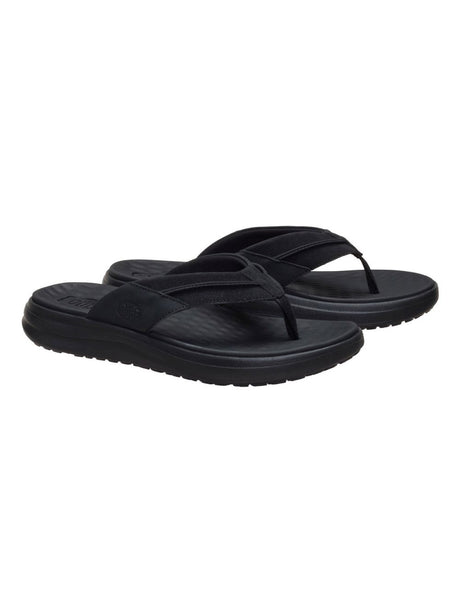Scarpe in Tela Hey Dude FINN FLIP Uomo - Nero