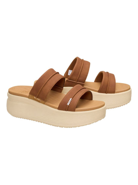 Scarpe in Tela Hey Dude AUSTIN SLIDE CLASSIC Donna - Marrone