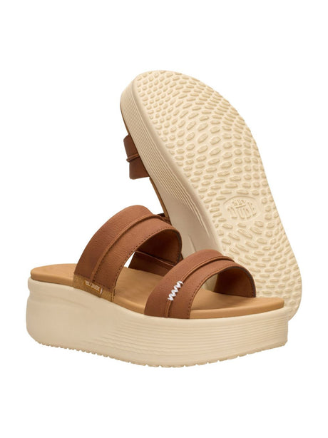 Scarpe in Tela Hey Dude AUSTIN SLIDE CLASSIC Donna - Marrone