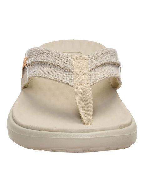 Scarpe in Tela Hey Dude FINN FLIP BRAIDED Uomo - Beige