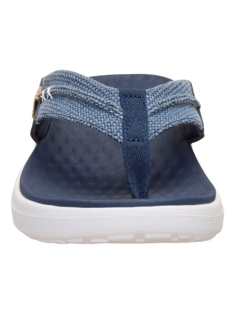 Scarpe in Tela Hey Dude FINN FLIP BRAIDED Uomo - Navy