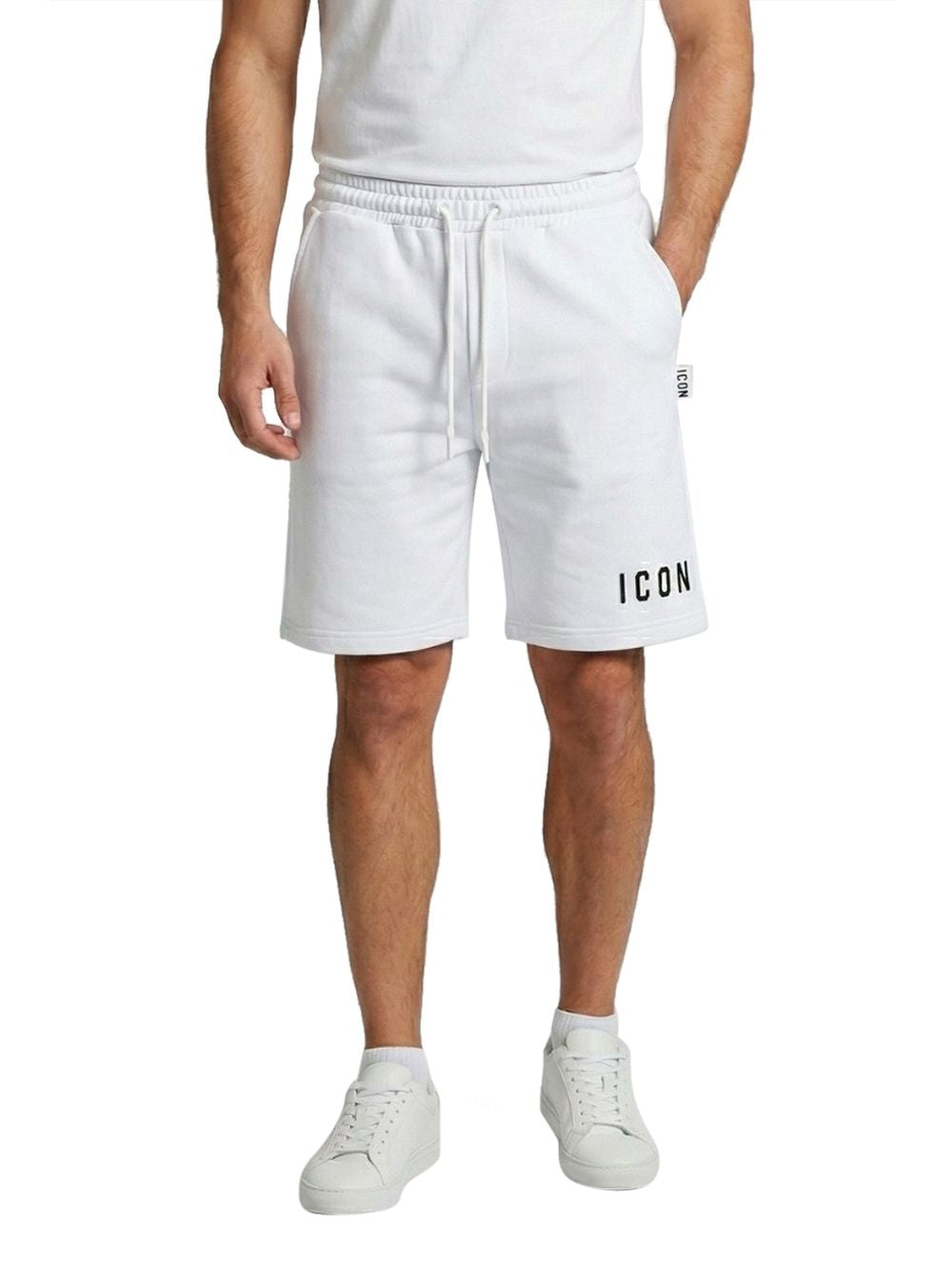 Pantaloncino Felpa Icon Uomo - Bianco