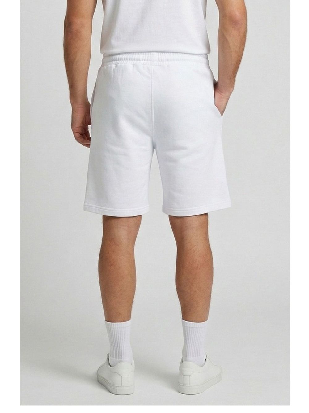 Pantaloncino Felpa Icon Uomo - Bianco