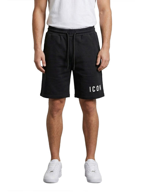 Pantaloncino Felpa Icon Uomo - Nero