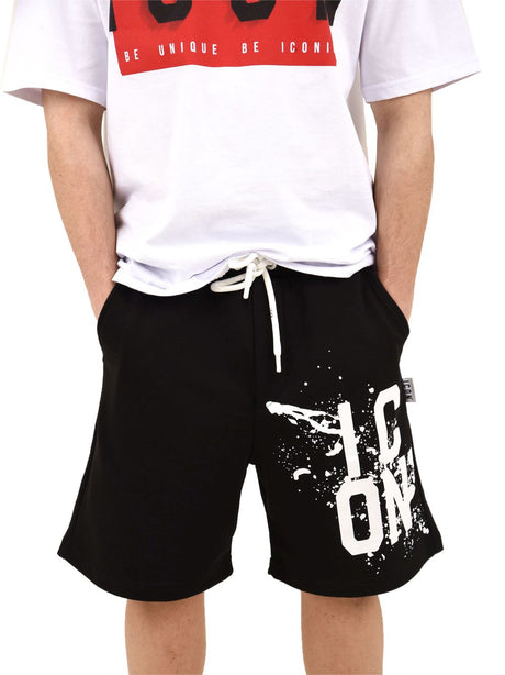 Pantaloncino Felpa Icon Uomo - Nero