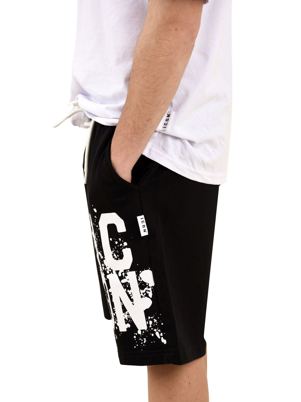 Pantaloncino Felpa Icon Uomo - Nero