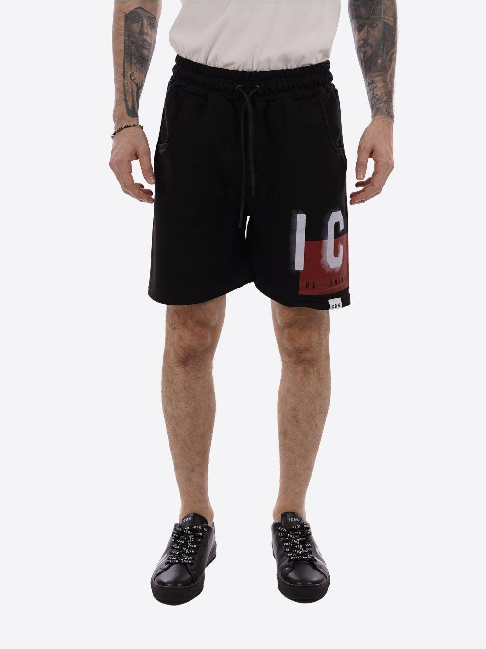 Pantaloncino Felpa Icon Uomo - Nero