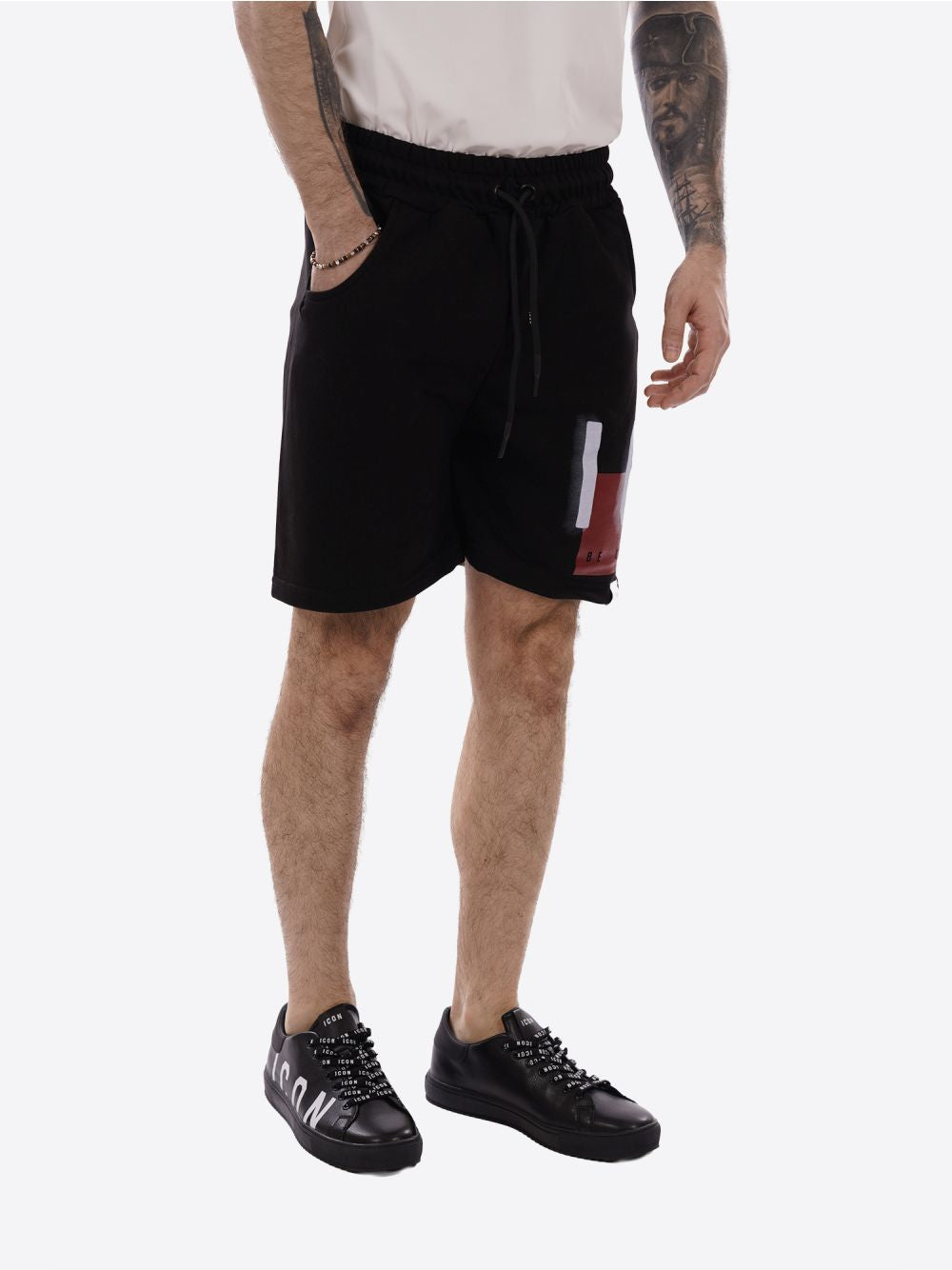 Pantaloncino Felpa Icon Uomo - Nero