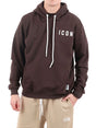 Felpa Icon Uomo - Marrone