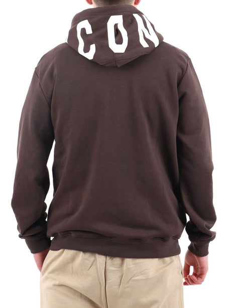Felpa Icon Uomo - Marrone