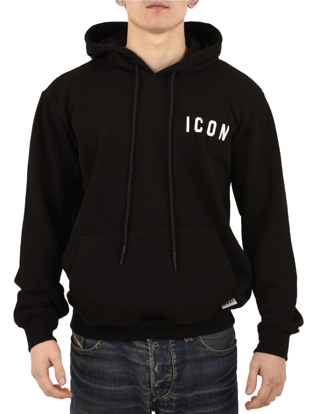 Felpa Icon Uomo - Nero