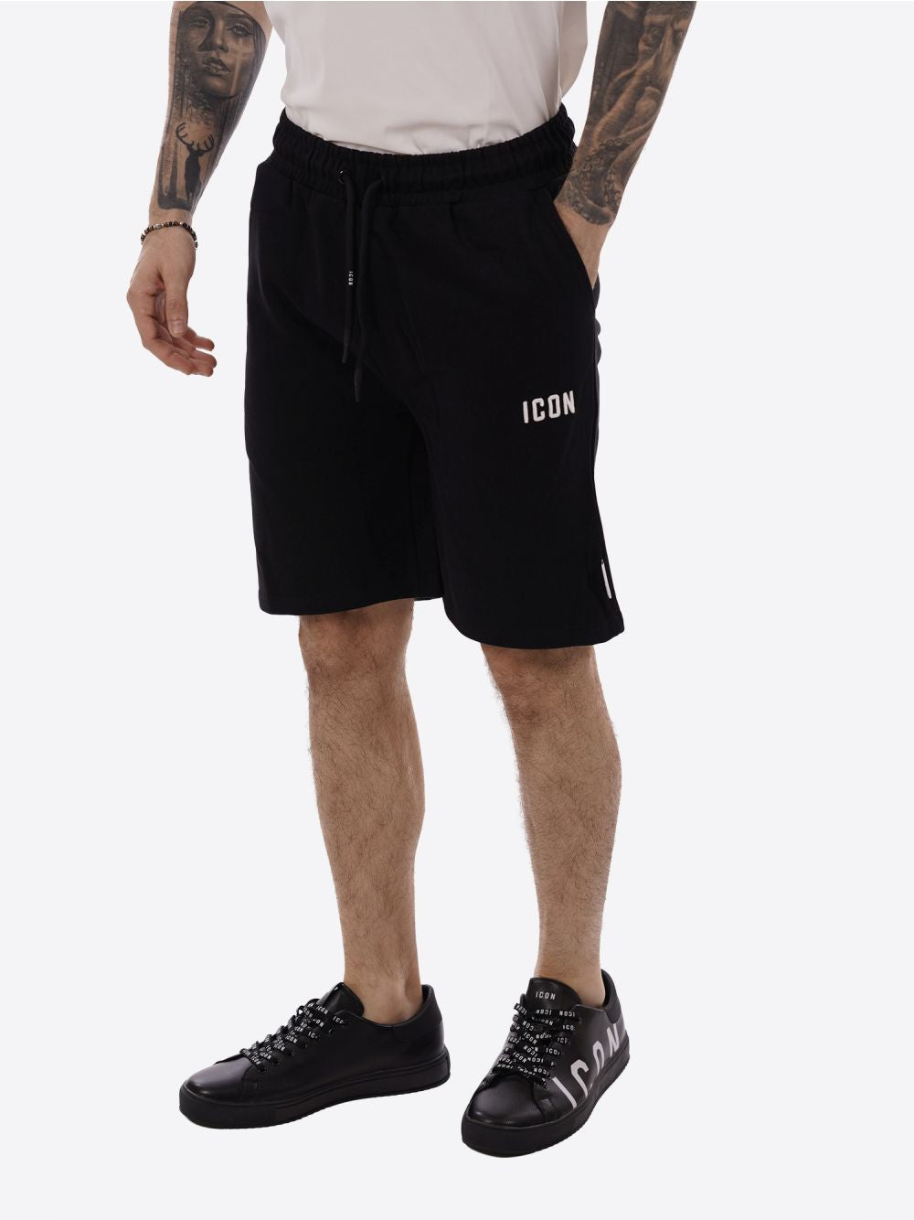 Pantaloncino Felpa Icon Uomo - Nero