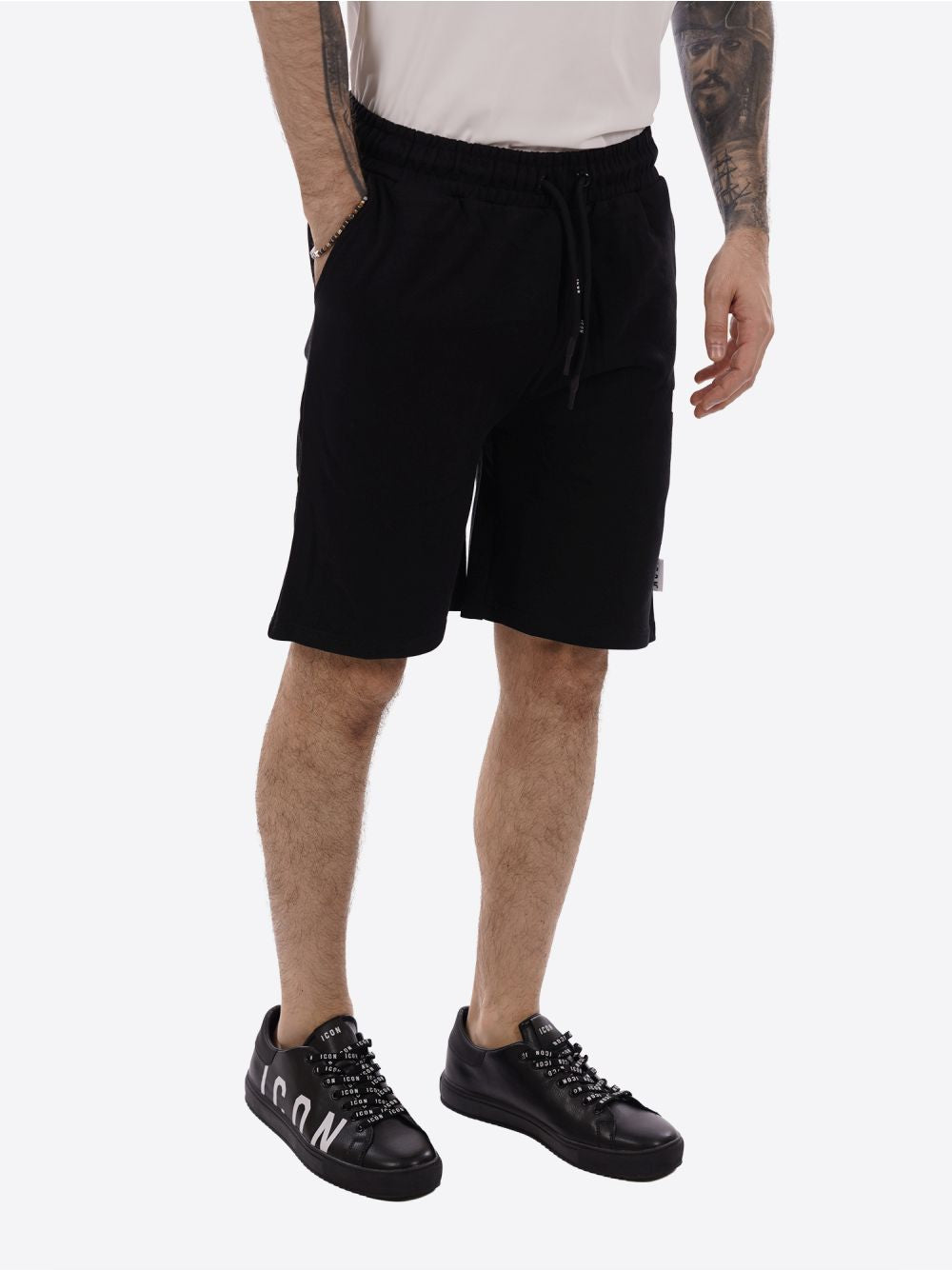 Pantaloncino Felpa Icon Uomo - Nero