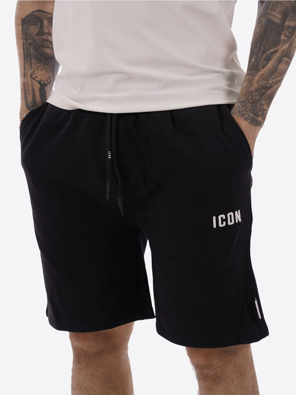 Pantaloncino Felpa Icon Uomo - Nero