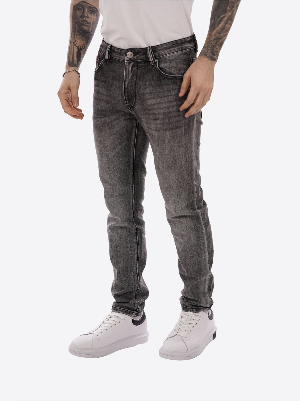 Jeans Icon Uomo - Grigio