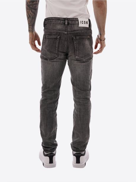 Jeans Icon Uomo - Grigio