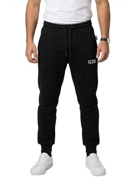 Pantalone Felpa Icon Uomo - Nero