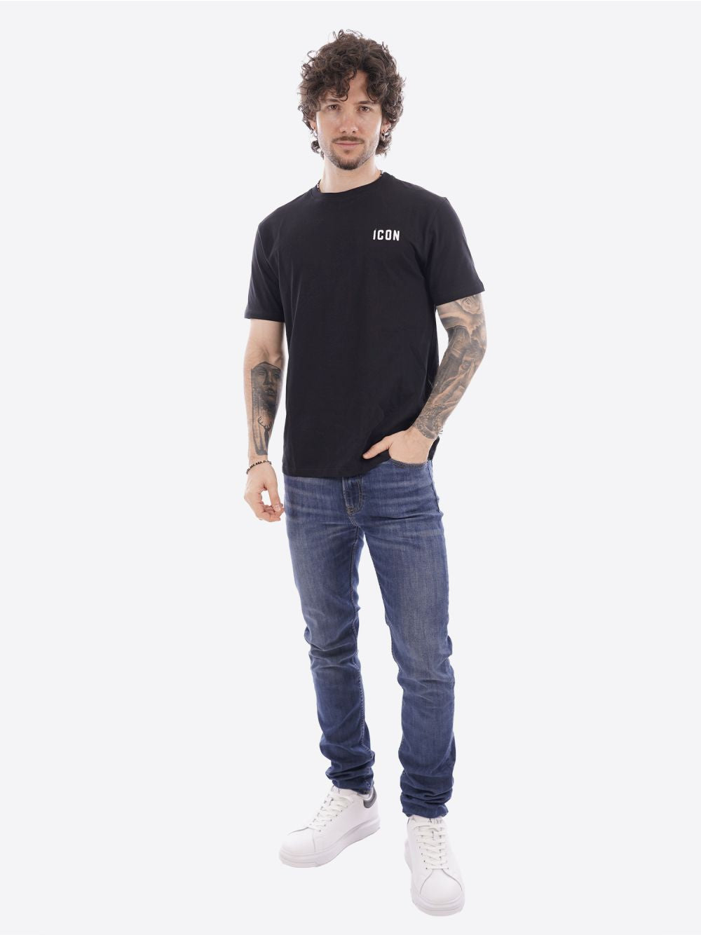 T-shirt Icon Uomo - Nero